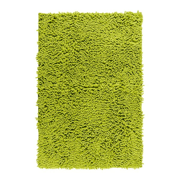 Зелена постелка за баня от шенил, 80 x 50 cm - Wenko