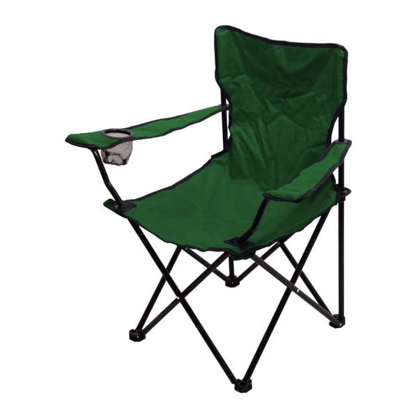Зелен сгъваем къмпинг стол Bari - Cattara