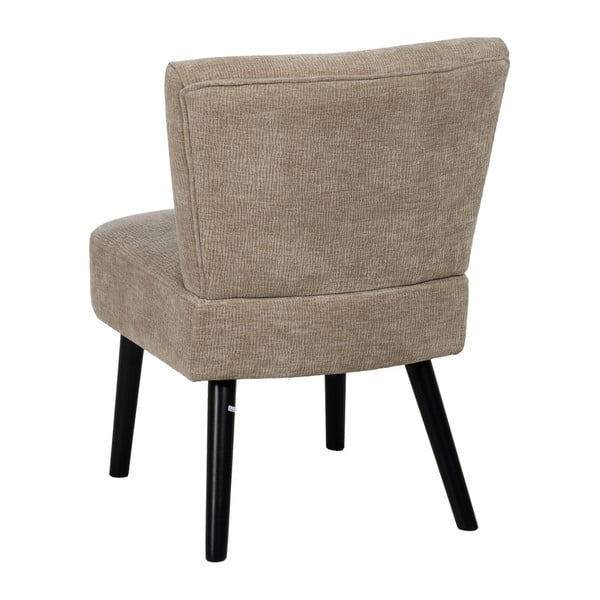 Бежово шенилово кресло – Ixia-image-3