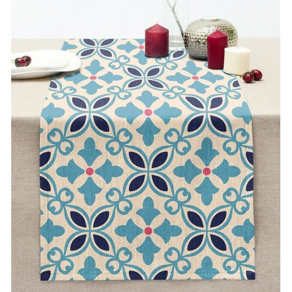 Покривка 40x130 cm Blue Tiles – Mila Home-image-1