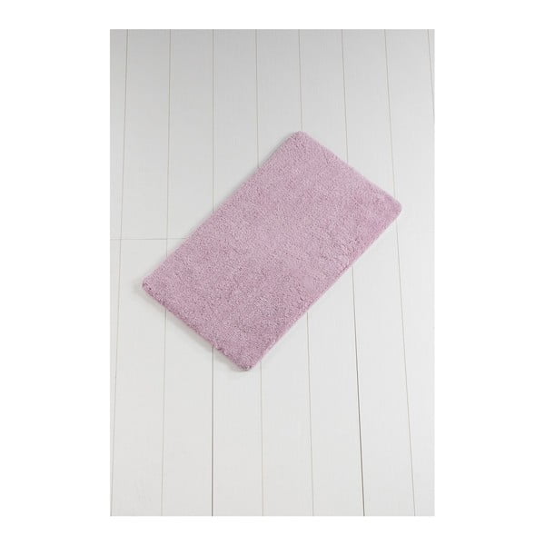 Розова и лилава постелка за баня Minto Duratto, 100 x 60 cm - Foutastic