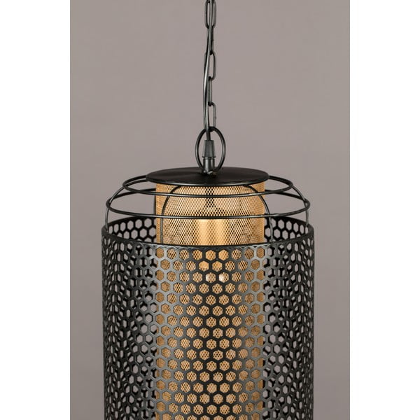 Черна висяща лампа с метален абажур ø 25,5 cm Archer - Dutchbone-image-3