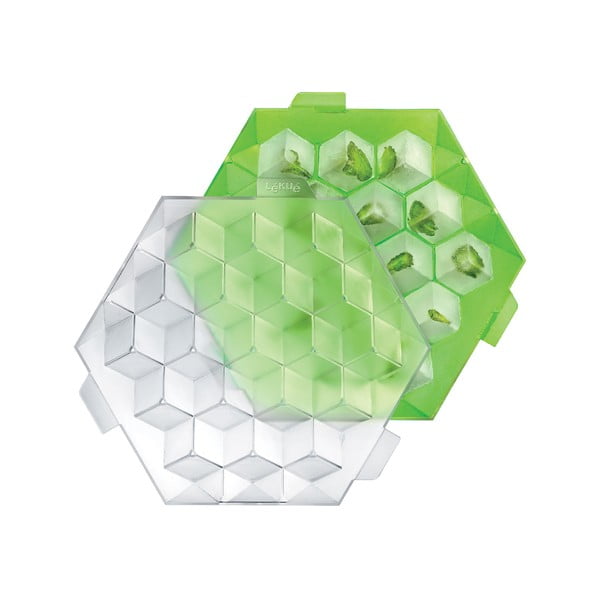 Зелен силиконов лед кубче форма Ice Cube - Lékué