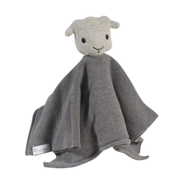 Сива памучна играчка за гушкане Овца - Kindsgut