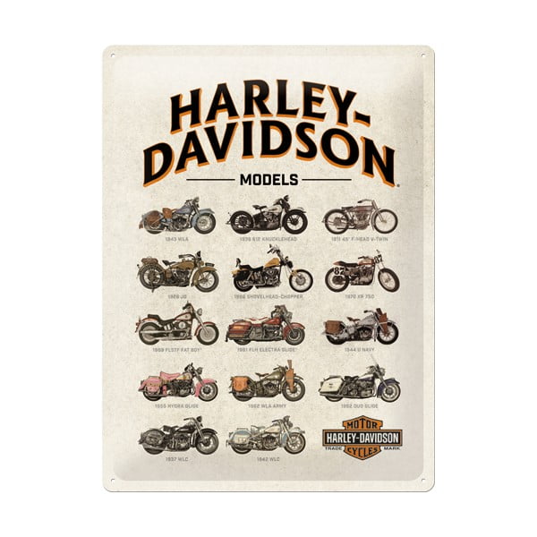 Модели на декоративни знаци за стена Harley-Davidson - Postershop