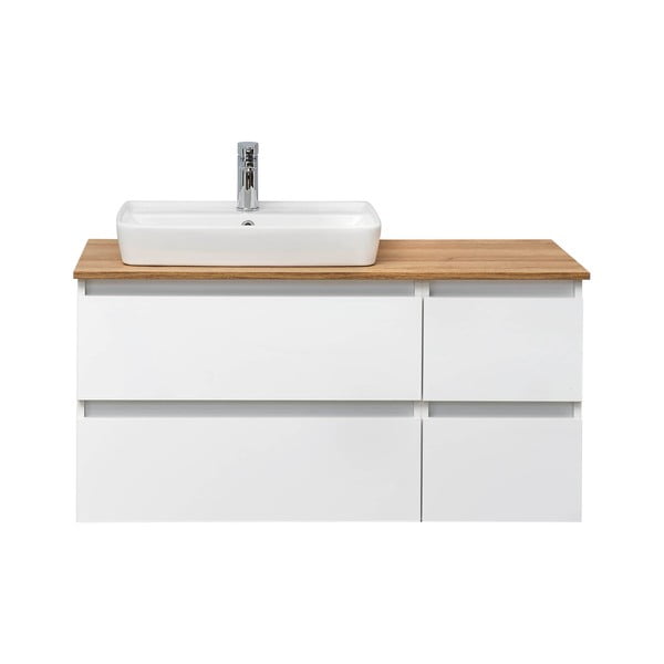 Бял висящ шкаф без мивка 110x53 cm Set 360 - Pelipal