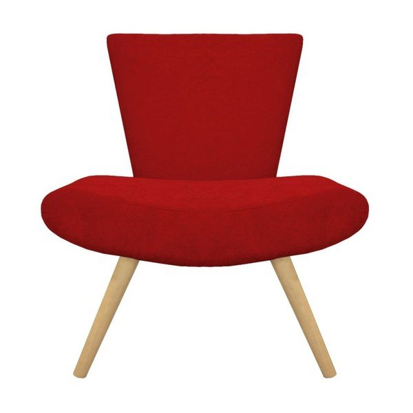 Křeslo Max Red/Beech