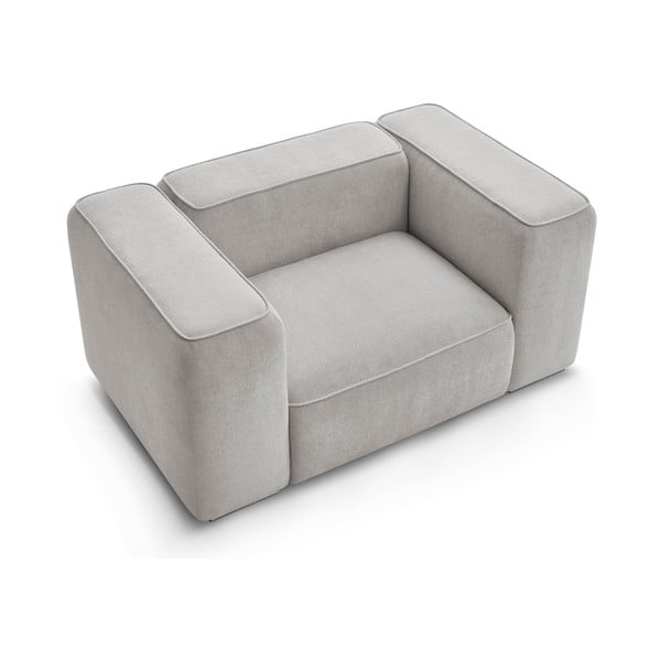 Светлосиво кресло Zephyr – Bobochic Paris-image-4