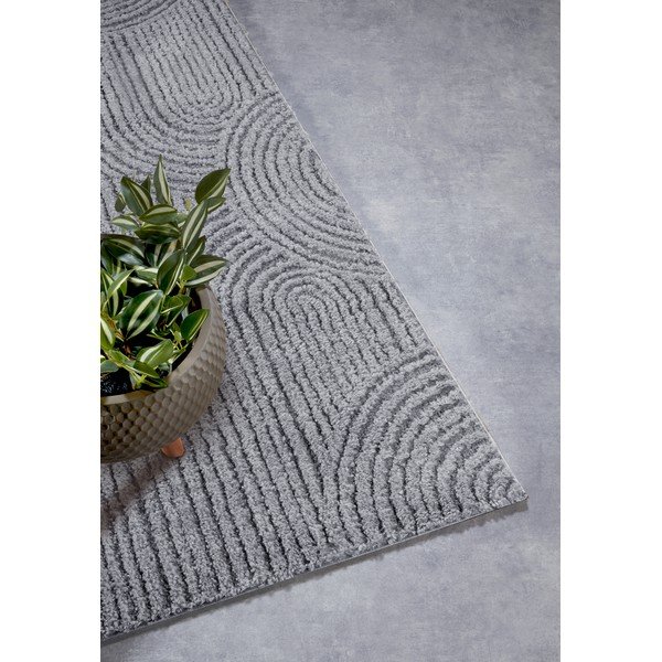 Сива пътека 80x240 cm Chappe Light Grey – Elle Decoration-image-2