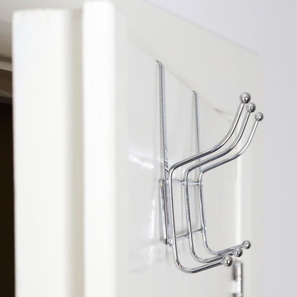 Метален стелаж за врата в сребристо 11 cm Chrome – Premier Housewares-image-4