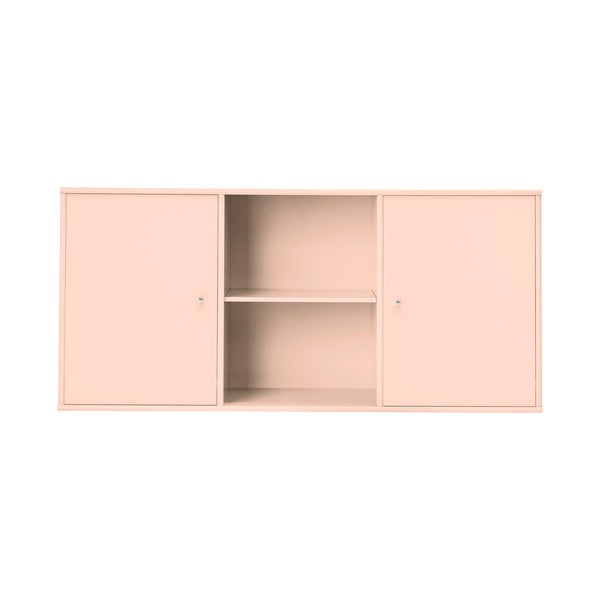 Светлорозов висящ скрин 133x61x42 cm Mistral – Hammel Furniture