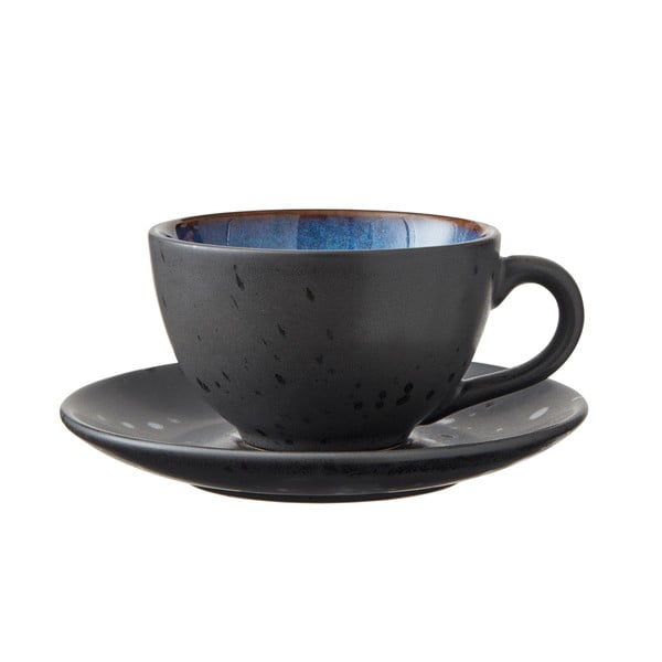 Черни/тъмносини керамични чаши в комплект 4 бр. 240 ml Gastro Black/Mix – Bitz-image-4