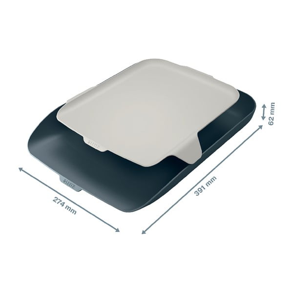 Сив държач за документи с органайзер Cosy - Leitz-image-4