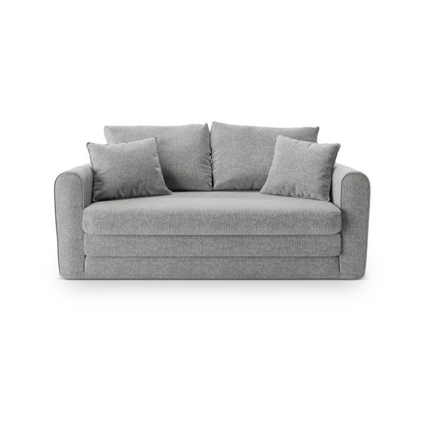 Светлосив сгъваем диван 158 cm Lido – Micadoni -image-2