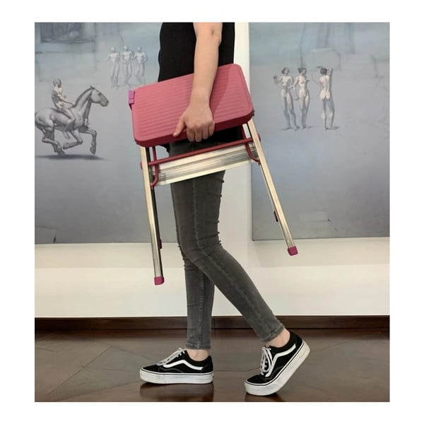 Метална стълба 47 cm M2 ALU Taburete – Rolser-image-1