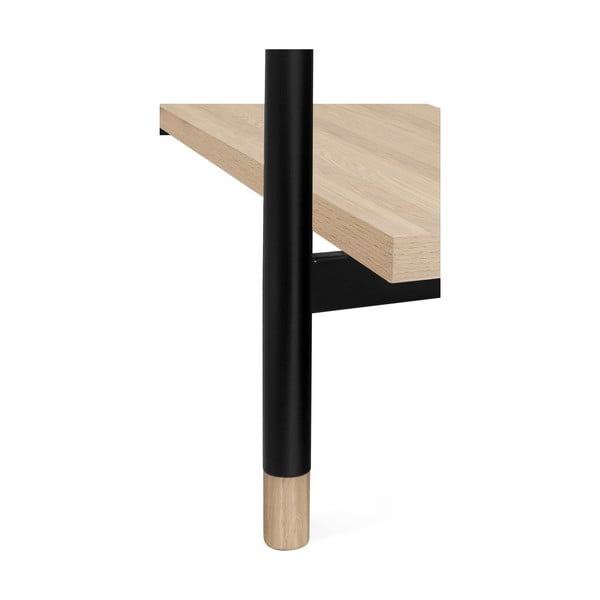 Масичка за кафе с плот от дъб в естествен цвят 60x120 cm Jugend - Woodman-image-4