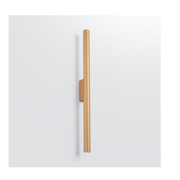 Стенна лампа  в златист цвят ø 2,5 cm Fideus – Sollux-image-3