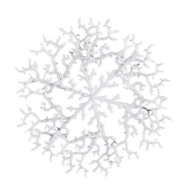 Бяла тава във формата на снежинка - J-Line