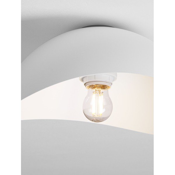 Метално осветително тяло за таван в матово бял цвят Opsi – Nova Luce-image-3