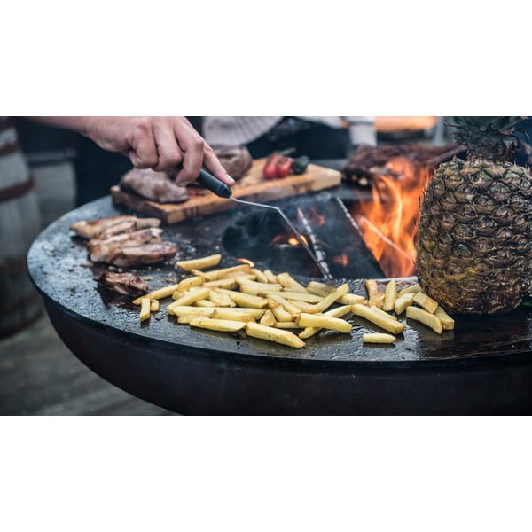 Кафява външна скара на дърва , ø 62 cm Nero S - Remundi-image-3