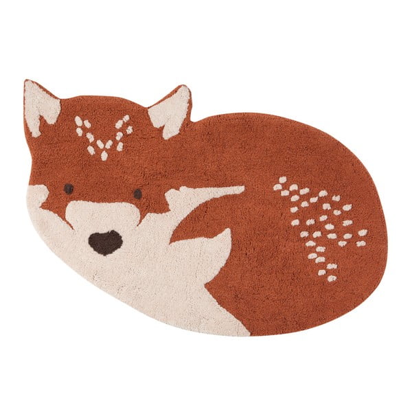 Кестеняв памучен килим , 70 x 110 cm Little Wolf - Nattiot