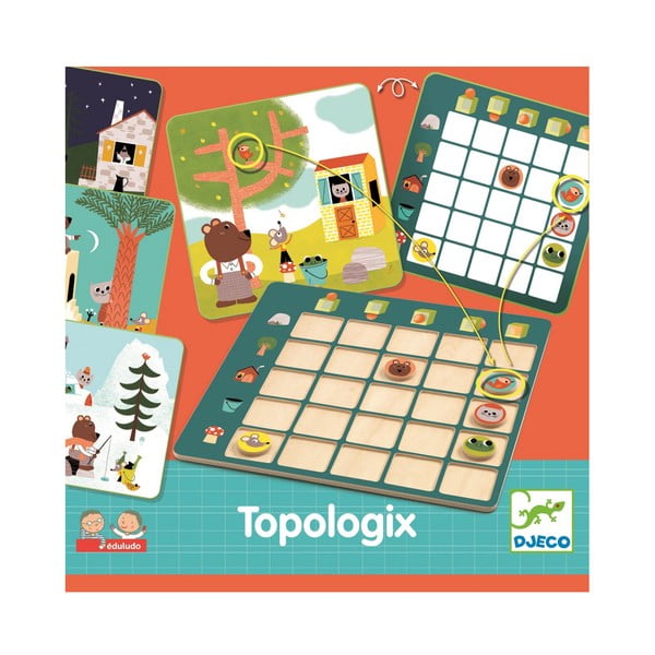 Детска настолна игра Eduludo Topologix - Djeco-image-1
