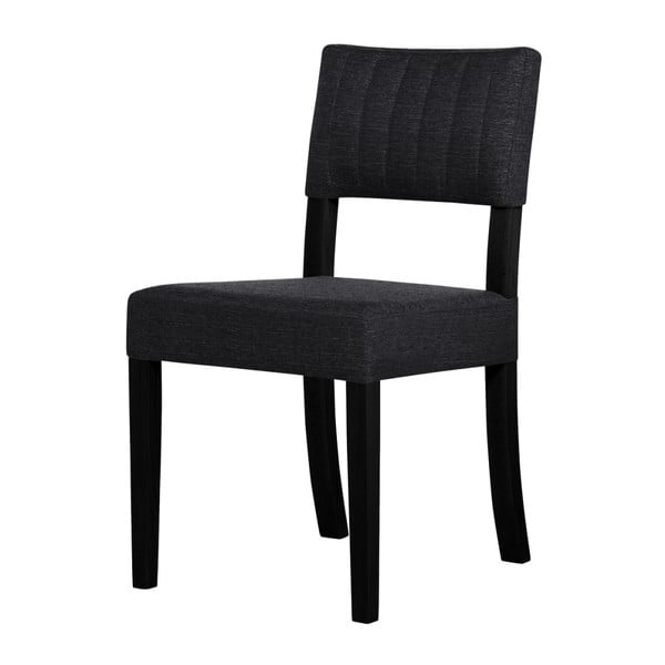 Černá židle s černými nohami Ted Lapidus Maison Néroli