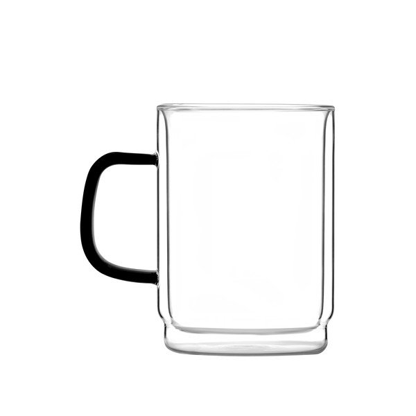 Стъклени чаши в комплект 2 бр. 350 ml Carbon – Vialli Design-image-2