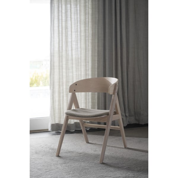 Трапезни столове в комплект от 2 броя в естествен цвят Waterton - Rowico-image-2