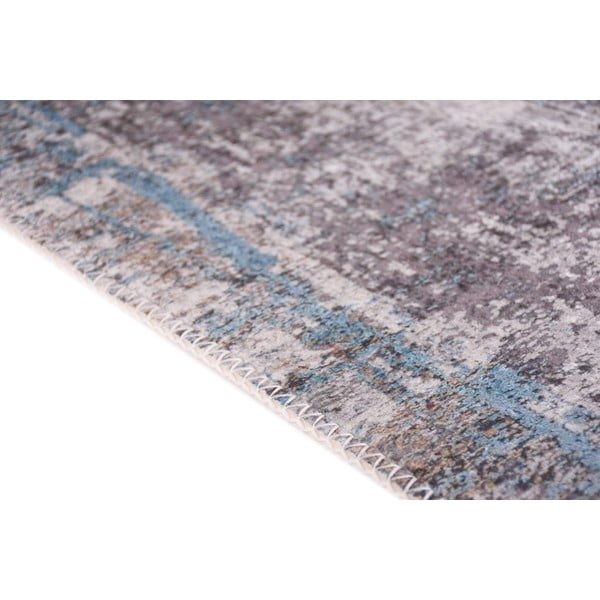 Синя пътека подходяща за пране 60x150 cm Abstract Colors Blue – Vitaus-image-2