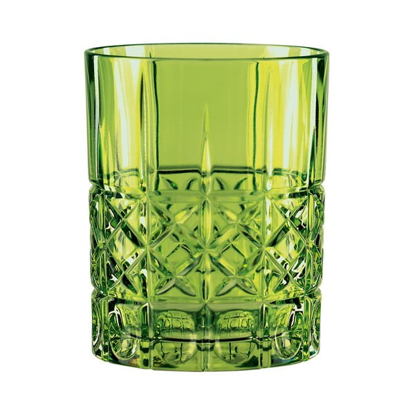 Зелена кристална чаша за уиски Reseda, 345 ml Highland - Nachtmann