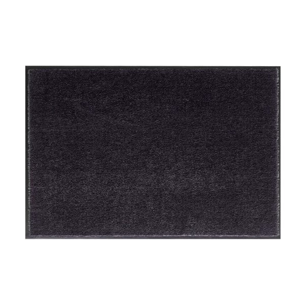 Черна постелка Soft and Clean, 58 x 90 cm - Hanse Home