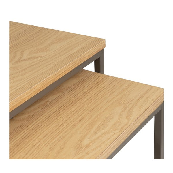 Сгъваеми маси в комплект от 2 броя броя 50x50 cm - Casa Selección-image-2