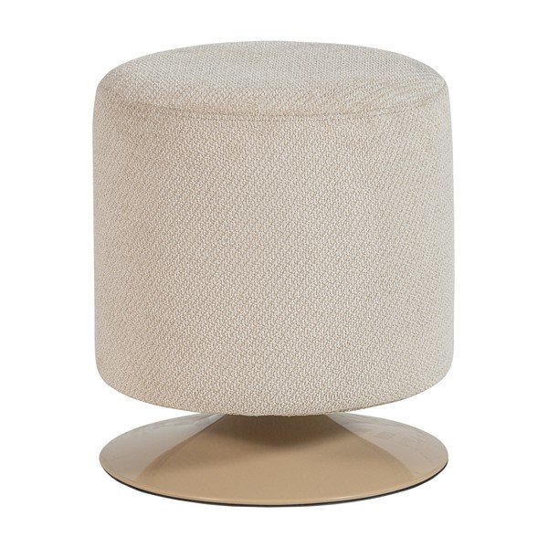 Бежова табуретка от прежда с примки от букле Islen – WOOOD