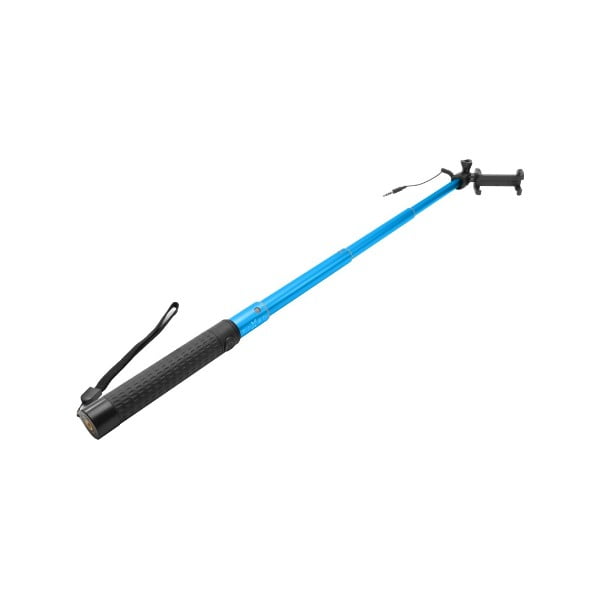Teleskopický selfie stick FIXED, modrý-image-1