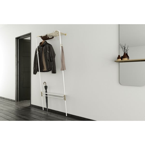 Комплект за коридор от бял метал Lean On Me - UMAGE-image-1