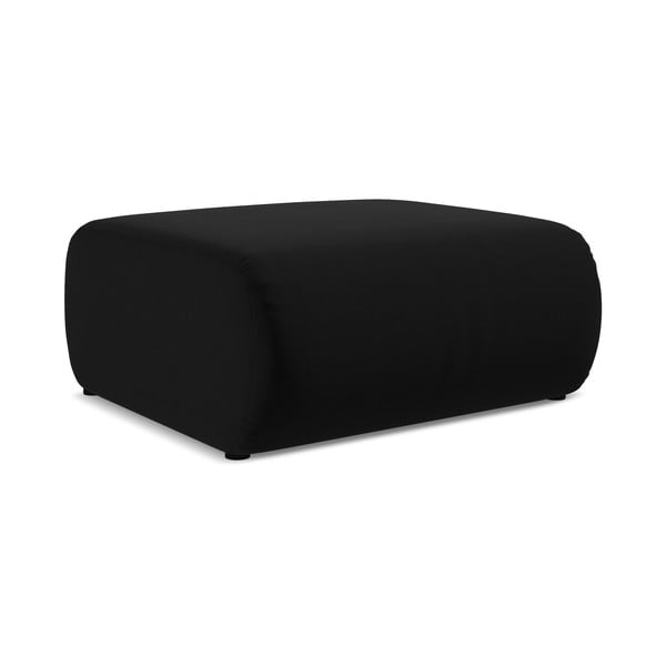 Черна кадифена табуретка Ekahi – Makamii-image-2