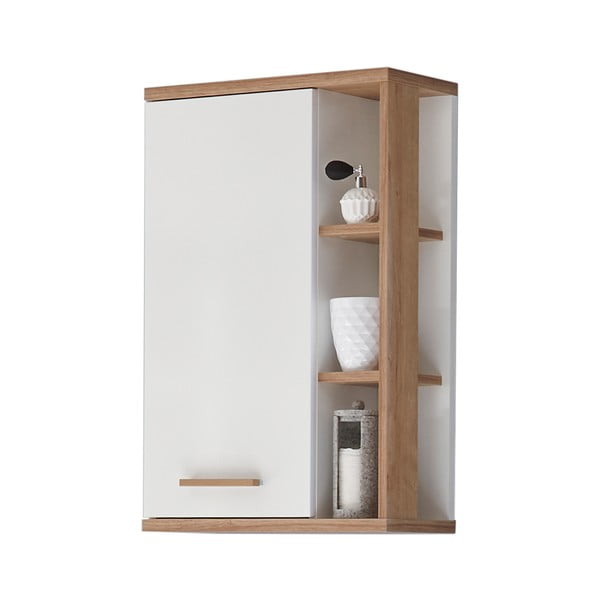 Бял висящ шкаф за баня 51x75 cm Set 923 - Pelipal-image-2