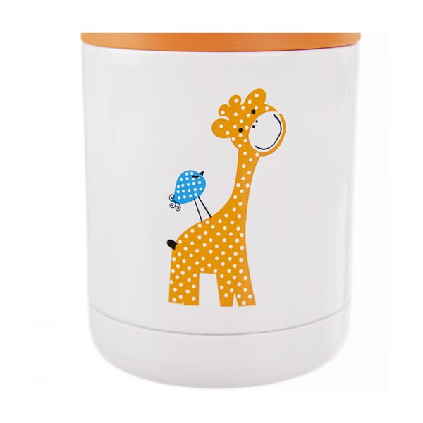 Оранжево-бял детски термос 480 ml Žirafa - Orion-image-3