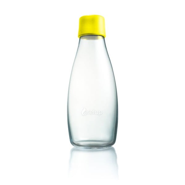 Жълта стъклена бутилка , 500 ml - ReTap