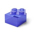 Лилава пластмасова детска кутия за съхранение 25x25x18 cm – LEGO®