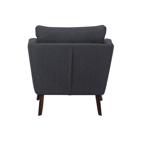 Tmavě šedé křeslo Mazzini Sofas Elena-image-1