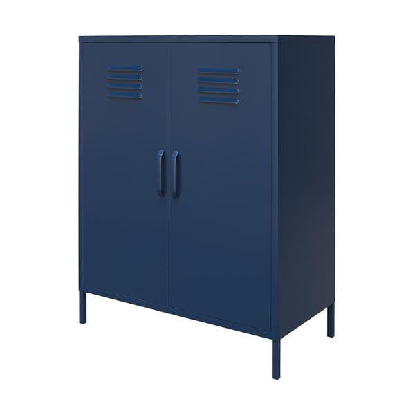 Син метален шкаф 80x102 cm Bradford - Queer Eye-image-4
