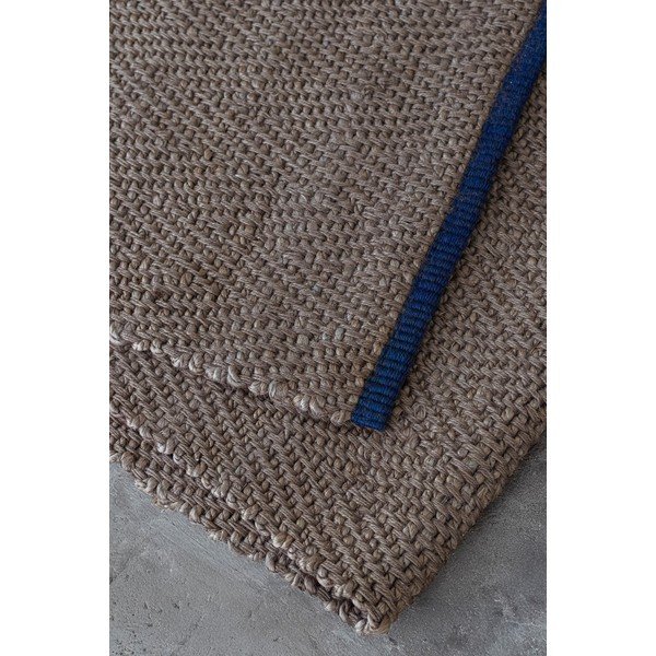 Кафява пътека от юта 80x245 cm Notes – Mette Ditmer Denmark-image-3