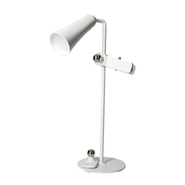 Бяла LED настолна лампа (височина 47,5 cm) 4in1 – Brandani