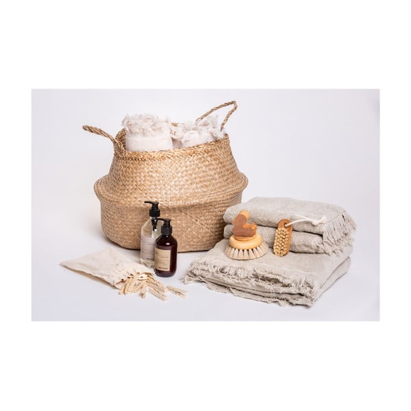 Комплект от 2 сиво-кафяви кърпи от 100% памук , 50 x 90 cm - Bonami Selection-image-3