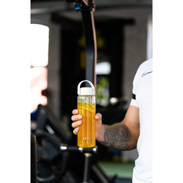 Бяла стъклена бутилка  540 ml Fuori – Vialli Design-image-4