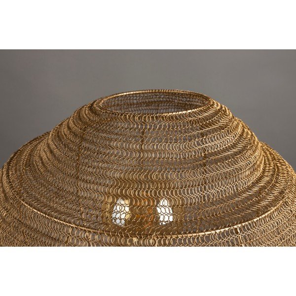 Подова лампа в златист цвят Meezan - Dutchbone-image-4