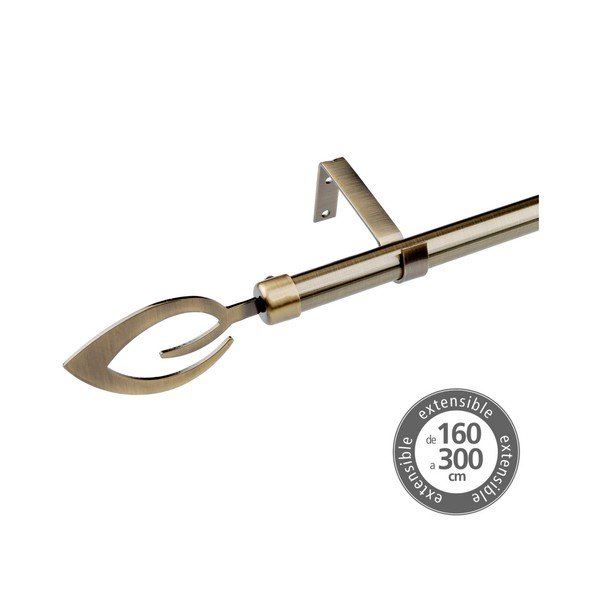 Метален разширяем прът за завеси 160 - 300 cm – Casa Selección-image-1