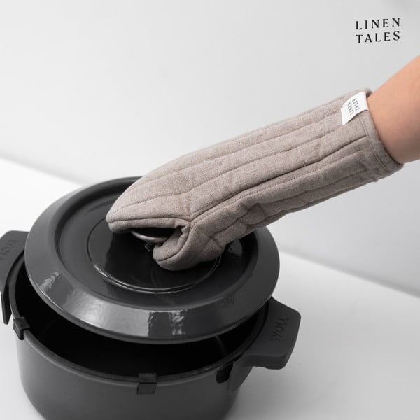 Ленена ръкавица за фурна Natural – Linen Tales-image-1